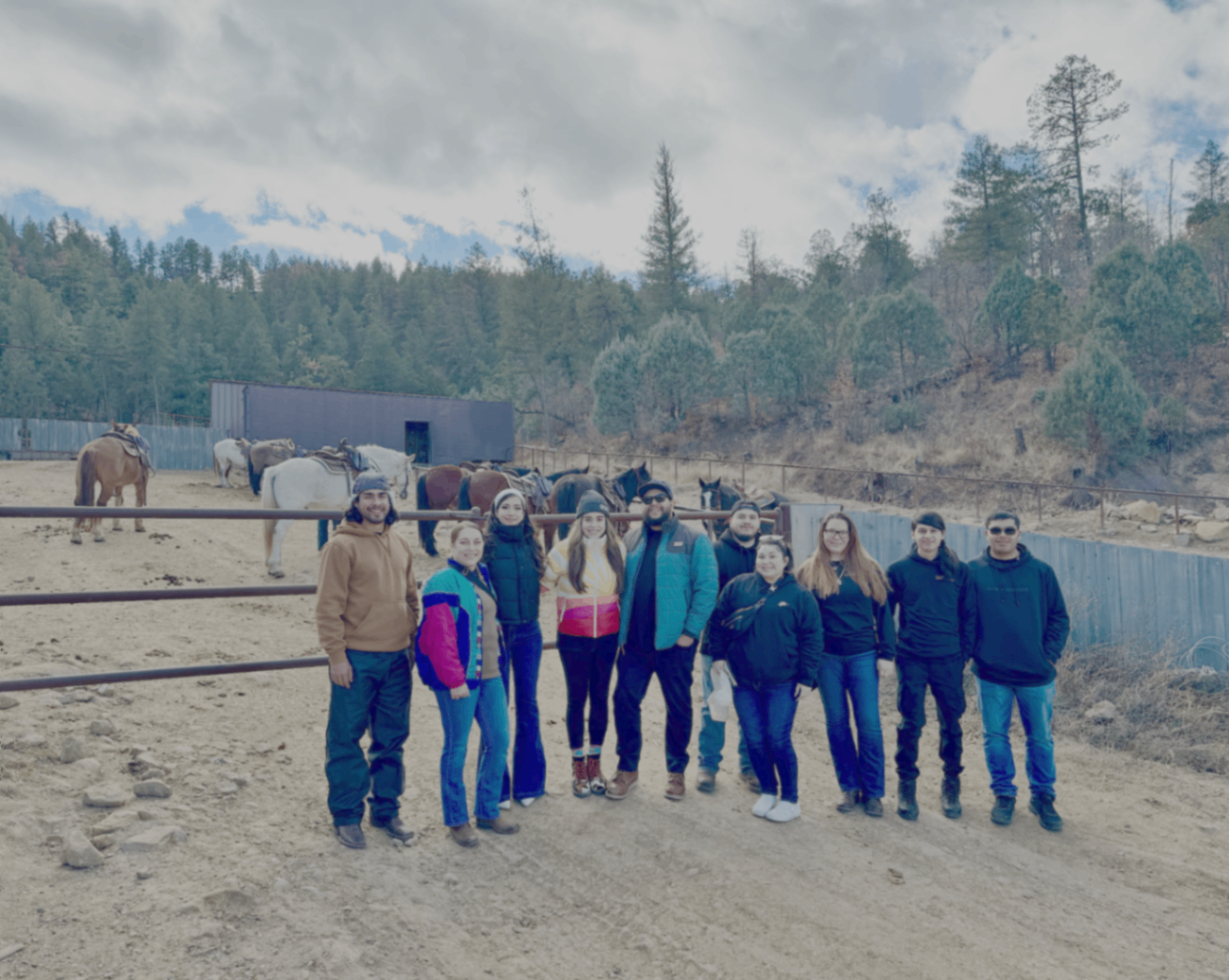LLF team retreat - horseback riding adventure
